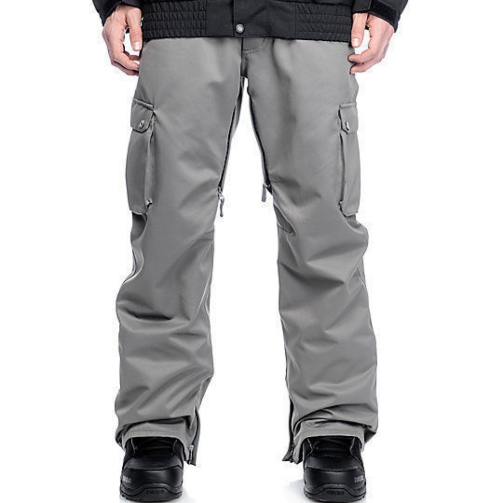 Aperture Mens Alive 10K Cargo Snowboard Pants Sz S